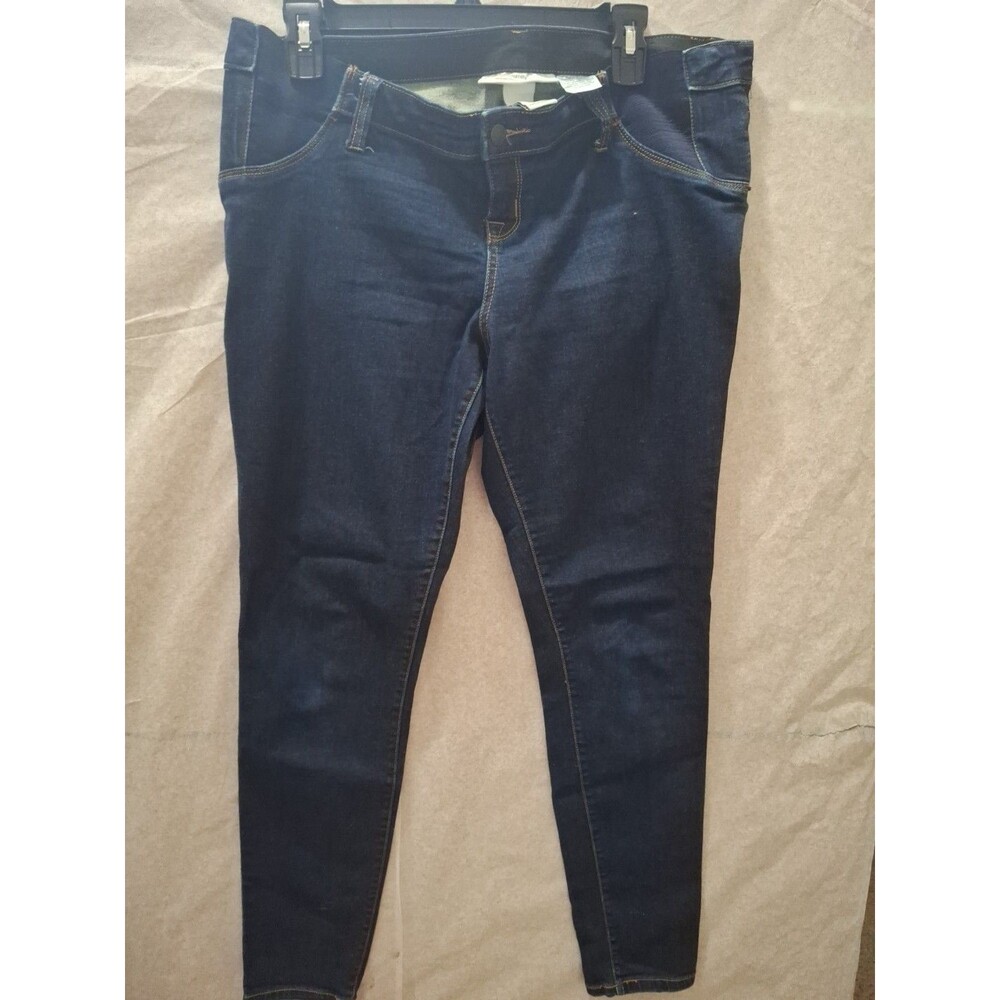 LIZ LANGE MATERNITY  Denim  Blue Jeans Size M ( 905)